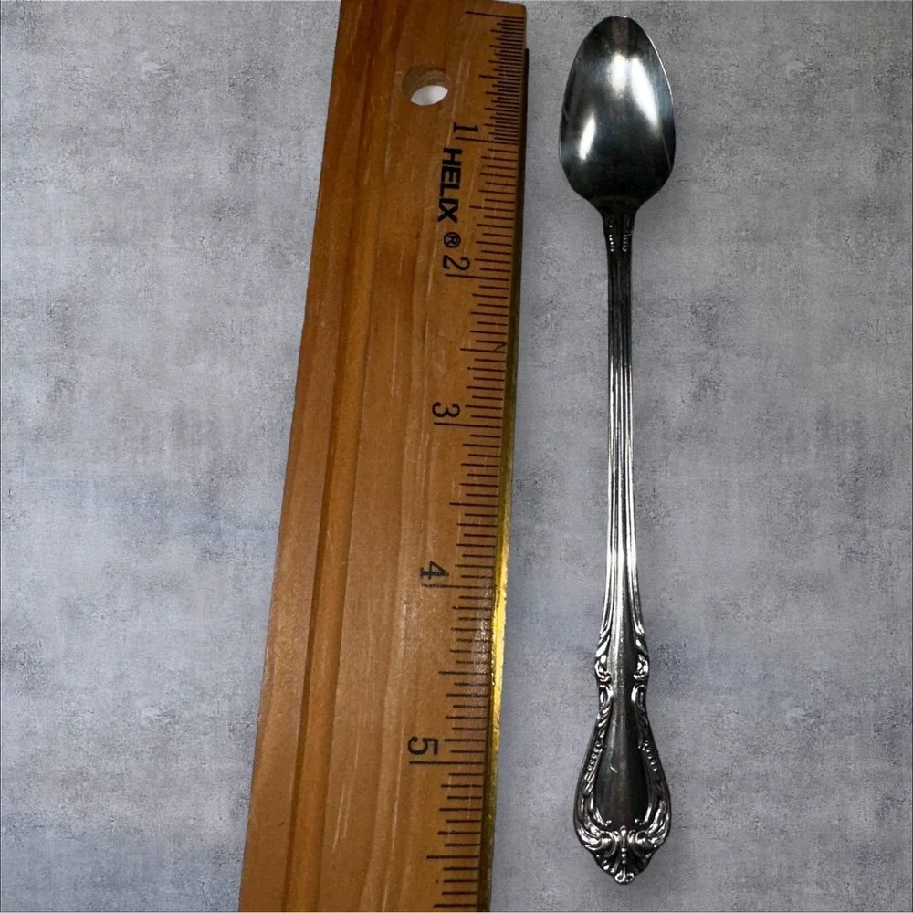Wm A Rogers Oneida 5.5 in. Baby Feeding Spoon Chalice‎ Harmony Jasmine